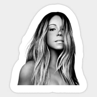 Mariah Carey //\\  Vintage Style Sticker
